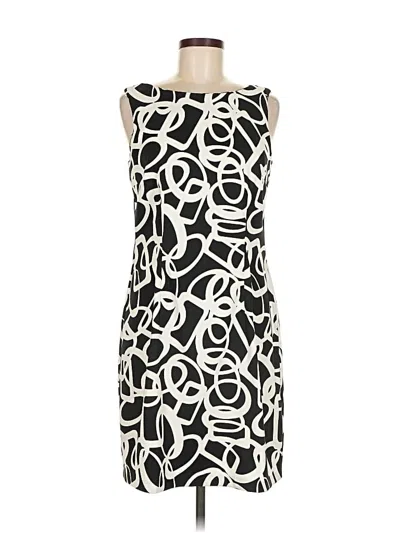 Pre-owned Ab Studio Casual Dress In Black