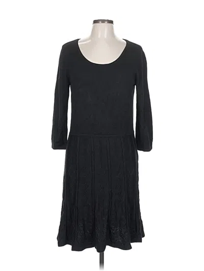 Pre-owned Ab Studio Casual Dress In Black