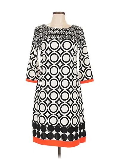 Pre-owned Ab Studio Casual Dress In Black