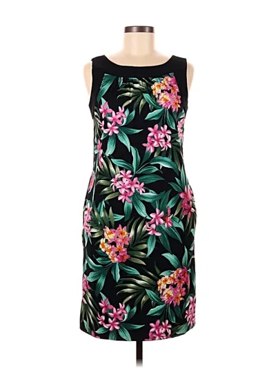 Pre-owned Ab Studio Casual Dress In Black