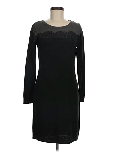 Pre-owned Ab Studio Casual Dress In Black