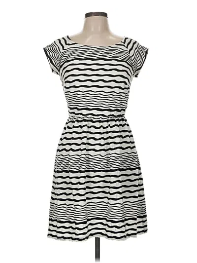 Pre-owned Ab Studio Casual Dress In Black