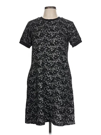 Pre-owned Ab Studio Casual Dress In Black