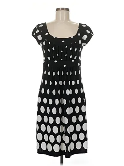 Pre-owned Ab Studio Casual Dress In Black