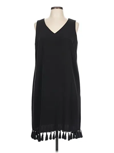 Pre-owned Ab Studio Casual Dress In Black