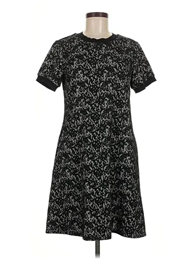 Pre-owned Ab Studio Casual Dress In Black
