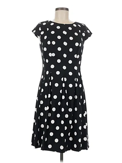 Pre-owned Ab Studio Casual Dress In Black