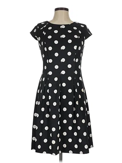 Pre-owned Ab Studio Casual Dress In Black