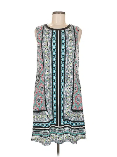 Pre-owned Ab Studio Casual Dress In Blue