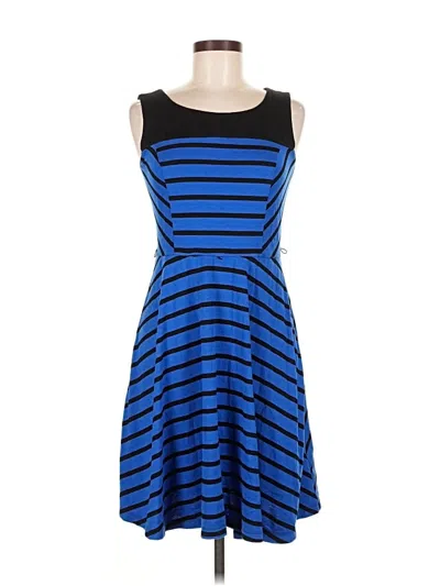 Pre-owned Ab Studio Casual Dress In Blue