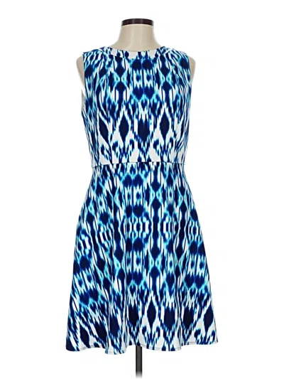 Pre-owned Ab Studio Casual Dress In Blue