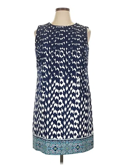 Pre-owned Ab Studio Casual Dress In Blue