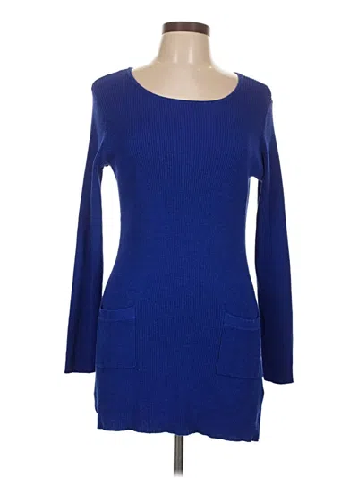 Pre-owned Ab Studio Casual Dress In Blue