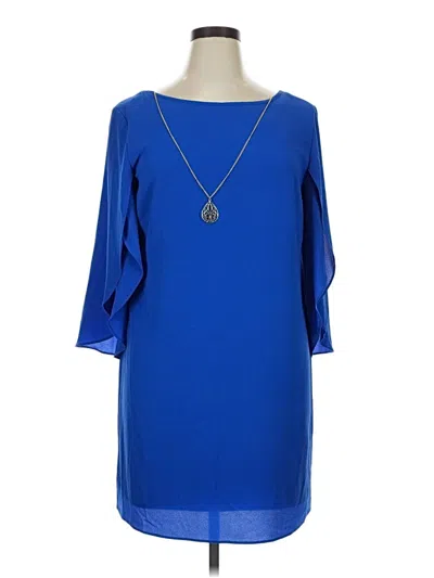 Pre-owned Ab Studio Casual Dress In Blue