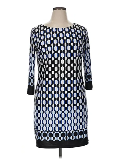 Pre-owned Ab Studio Casual Dress In Blue