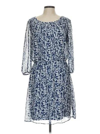 Pre-owned Ab Studio Casual Dress In Blue