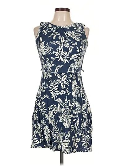 Pre-owned Ab Studio Casual Dress In Blue