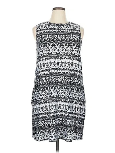 Pre-owned Ab Studio Casual Dress In Gray