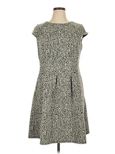 Pre-owned Ab Studio Casual Dress In Gray