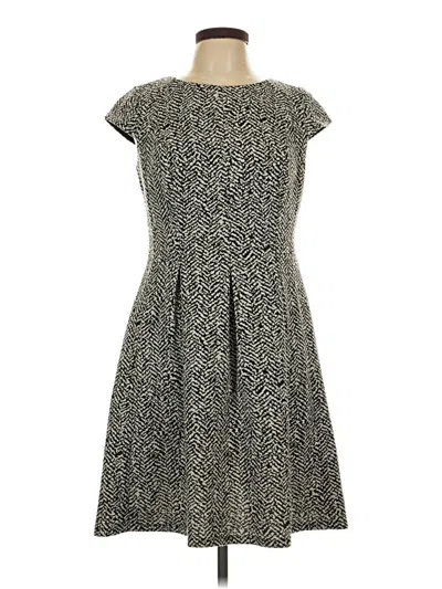 Pre-owned Ab Studio Casual Dress In Gray