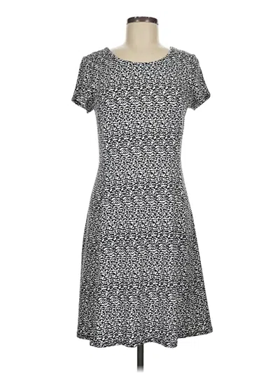 Pre-owned Ab Studio Casual Dress In Gray