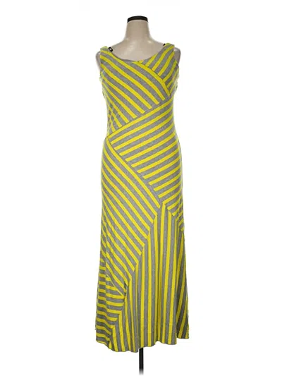 Pre-owned Ab Studio Casual Dress In Ivory