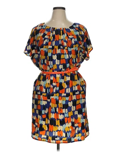 Pre-owned Ab Studio Casual Dress In Orange