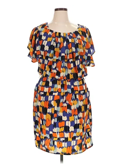 Pre-owned Ab Studio Casual Dress In Orange