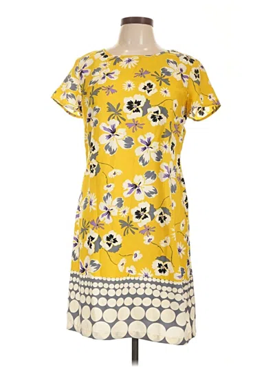 Pre-owned Ab Studio Casual Dress In Yellow