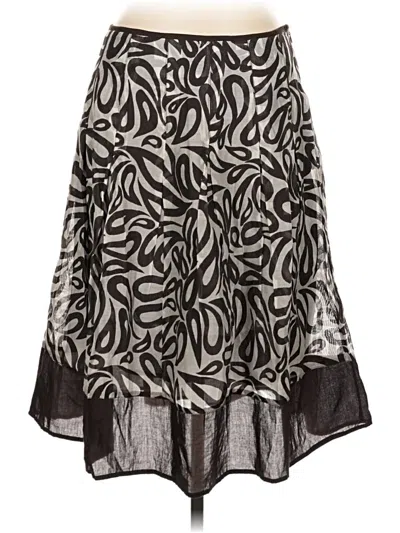 Pre-owned Ab Studio Casual Skirt In Brown