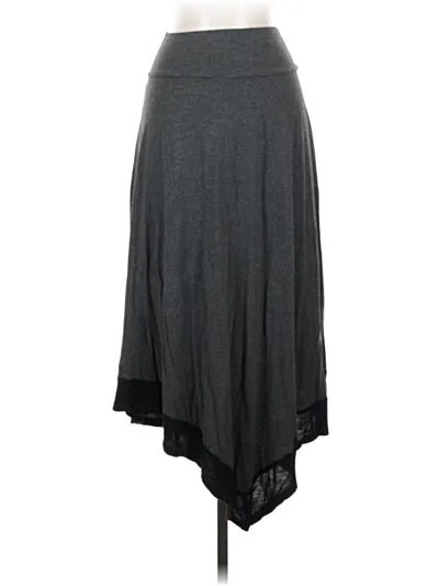 Pre-owned Ab Studio Casual Skirt In Gray