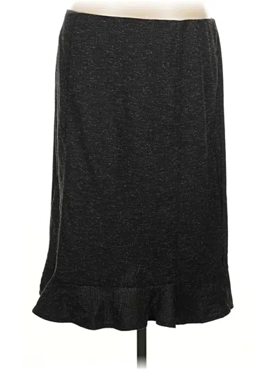 Pre-owned Ab Studio Casual Skirt In Gray