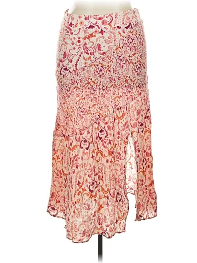Pre-owned Ab Studio Casual Skirt In Pink