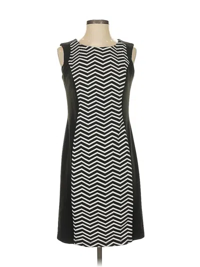 Pre-owned Ab Studio Cocktail Dress In Black