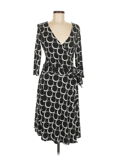 Pre-owned Ab Studio Cocktail Dress In Black