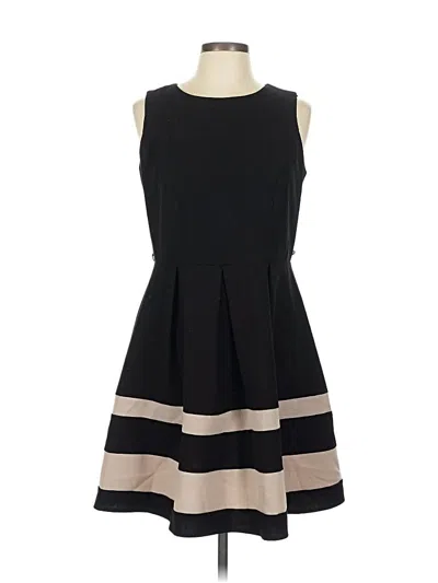 Pre-owned Ab Studio Cocktail Dress In Black