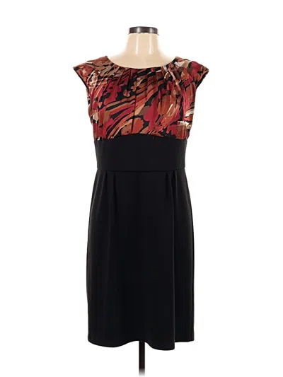 Pre-owned Ab Studio Cocktail Dress In Black