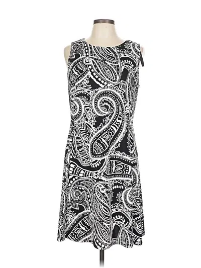 Pre-owned Ab Studio Cocktail Dress In Black