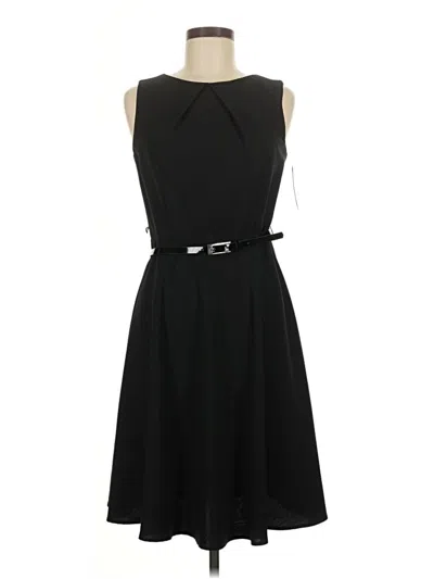 Pre-owned Ab Studio Cocktail Dress In Black