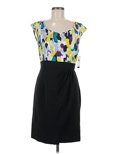 Pre-owned Ab Studio Cocktail Dress In Black