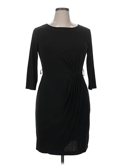 Pre-owned Ab Studio Cocktail Dress In Black