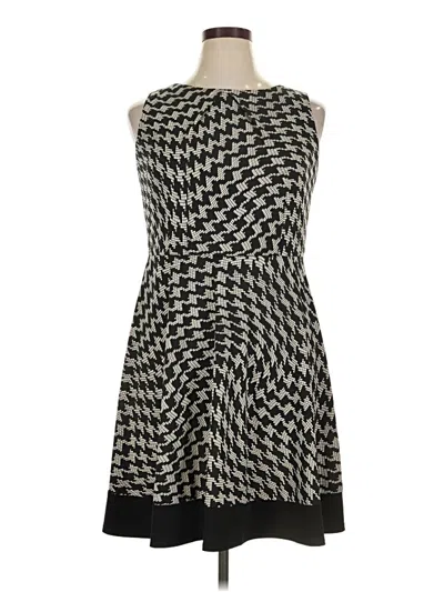 Pre-owned Ab Studio Cocktail Dress In Black