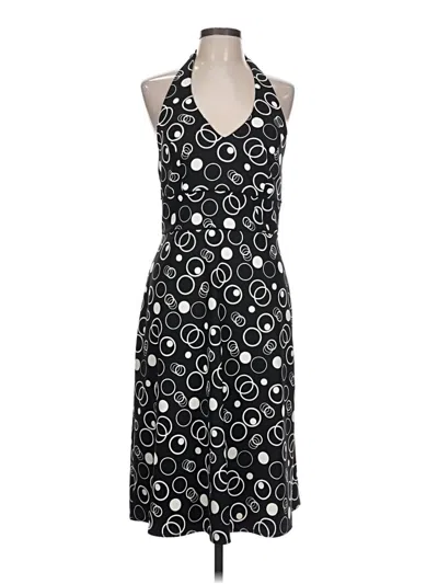 Pre-owned Ab Studio Cocktail Dress In Black