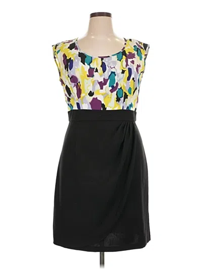 Pre-owned Ab Studio Cocktail Dress In Black