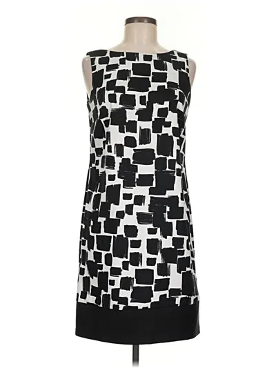 Pre-owned Ab Studio Cocktail Dress In Black