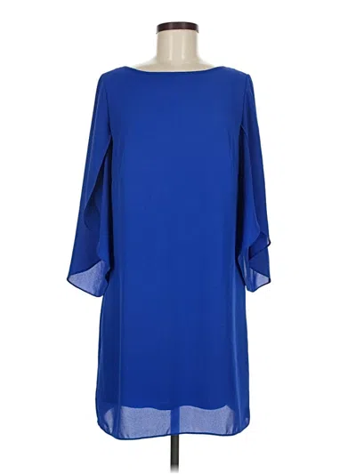 Pre-owned Ab Studio Cocktail Dress In Blue