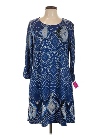 Pre-owned Ab Studio Cocktail Dress In Blue