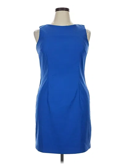 Pre-owned Ab Studio Cocktail Dress In Blue