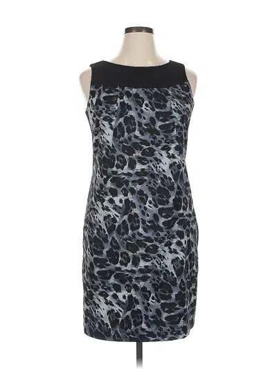 Pre-owned Ab Studio Cocktail Dress In Gray