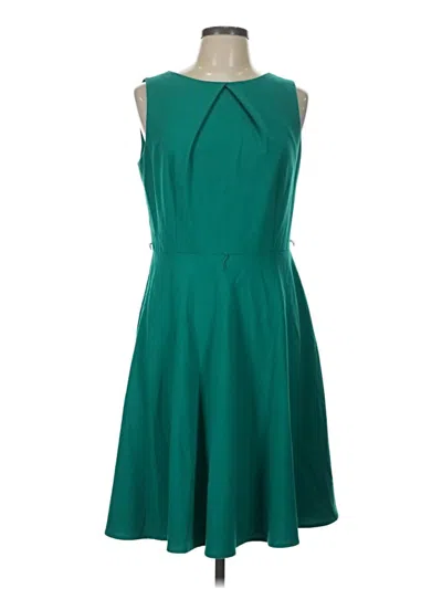 Pre-owned Ab Studio Cocktail Dress In Green